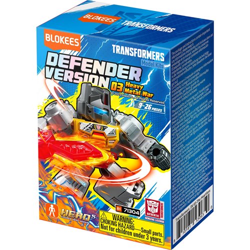 BLOKEES 71304 Transformers: Defender Version 03 Heavy Metal War