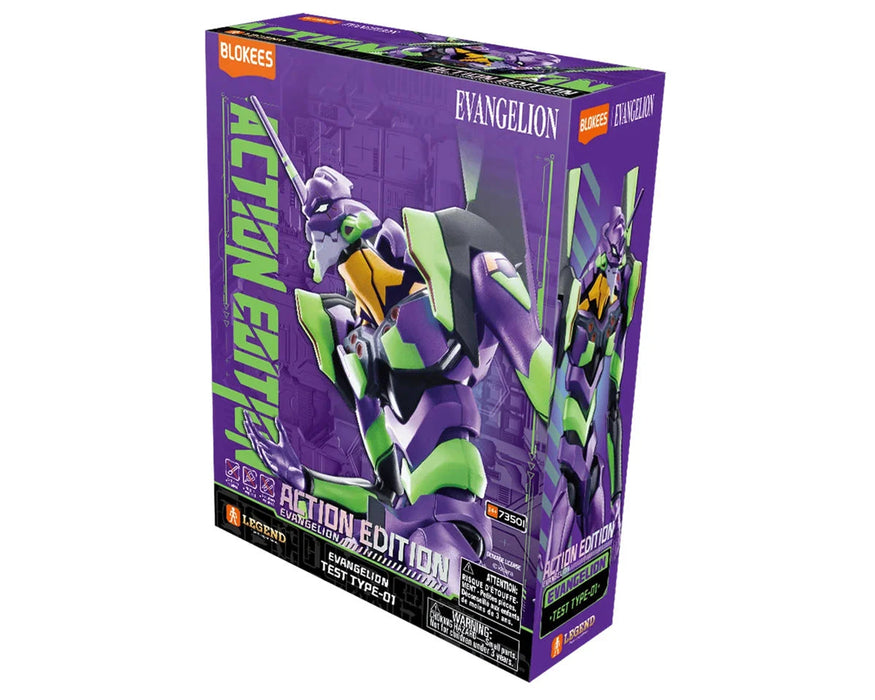 Blokees 73501 Blokees Evangelion Test Type-01 Plastic Model Kit (Action Edition)