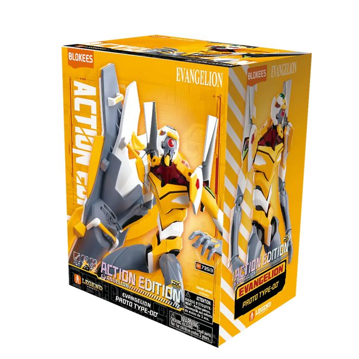 Blokees 73513 Evangelion EVA02 PROTO TYPE 00 Action Edition Figure Kit