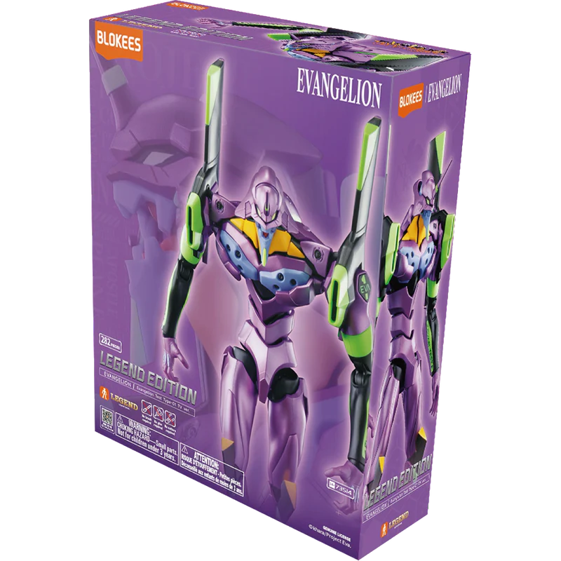 Blokees 73514 Evangelion AE04 Test Type-01 (TV Version) Legend Edition Figure Kit