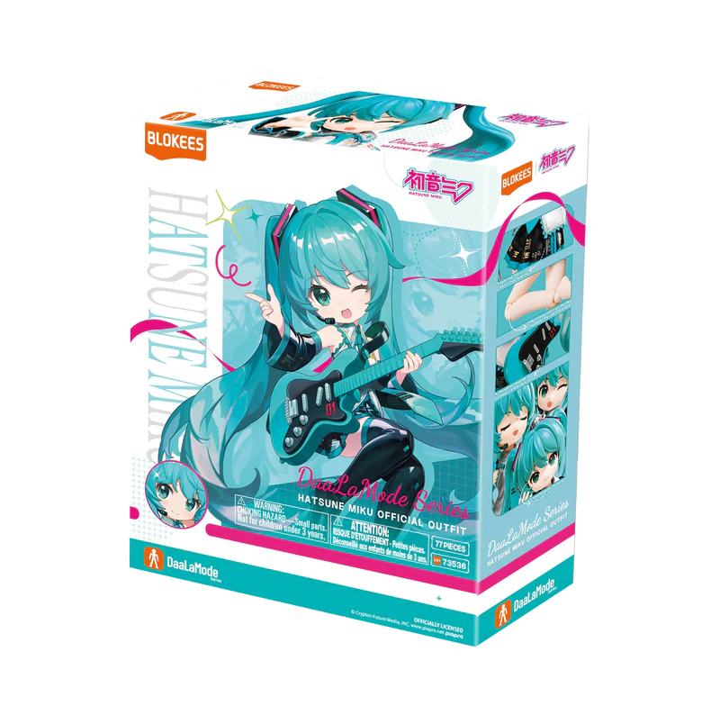 Blokees 73536 Hatsune Miku DaaLaMode Series FS EX01 Official Outfit Figure Kit