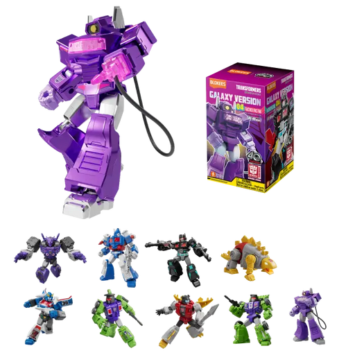 Blokees 73904 Blokees Transformers Galaxy Version 04 Fractured Space-Time Model Figure (Box of 9)