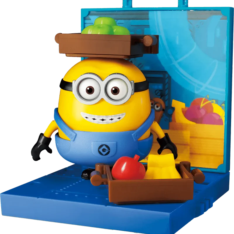 BLOKEES 74839 Minions PreCOOL Jelly Factory Assortment: Bob, Otto, Stuart, Kevin (8 Total)