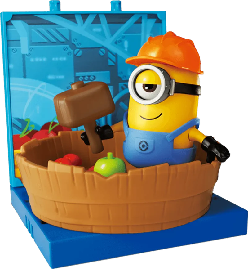 BLOKEES 74839 Minions PreCOOL Jelly Factory Assortment: Bob, Otto, Stuart, Kevin (8 Total)