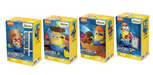 BLOKEES 74839 Minions PreCOOL Jelly Factory Assortment: Bob, Otto, Stuart, Kevin (8 Total)
