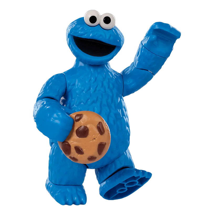 BLOKEES 74840 Sesame Street PreCOOL Assortment: Elmo, Cookie Monster, Big Bird, Abby (8 Total)
