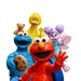 BLOKEES 74840 Sesame Street PreCOOL Assortment: Elmo, Cookie Monster, Big Bird, Abby (8 Total)