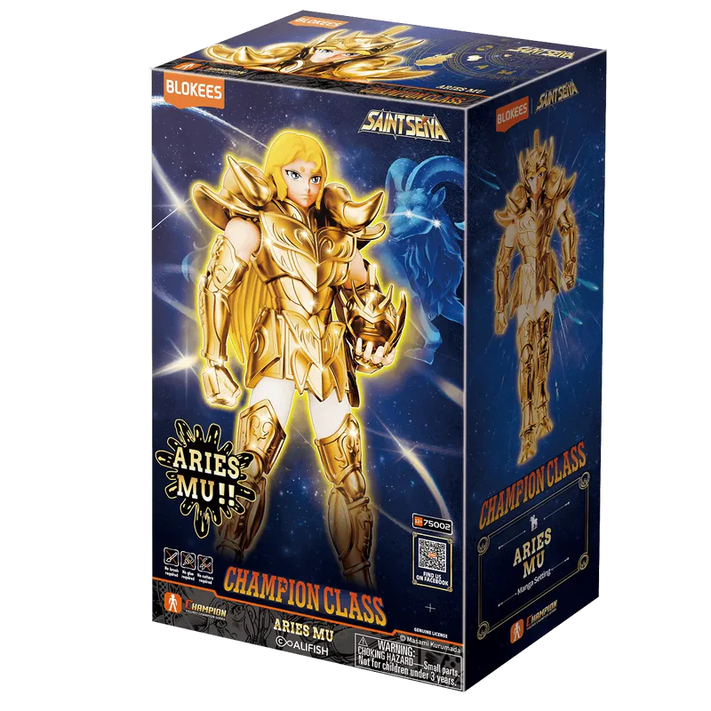 BLOKEES 75002 Saint Seiya: Champion Class Aries Mu