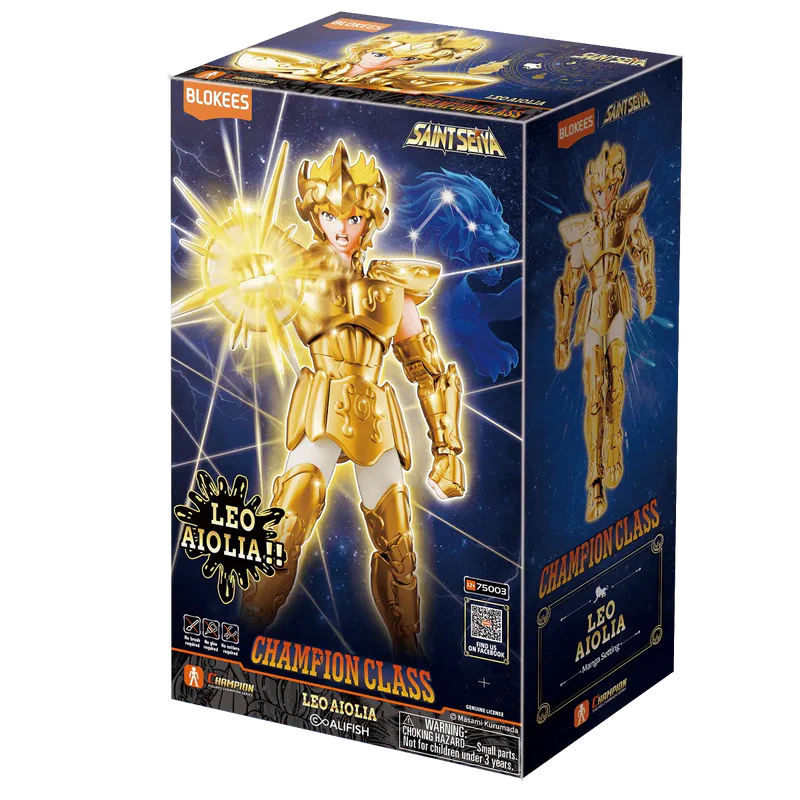 BLOKEES 75003 Saint Seiya: Champion Class Leo Aiolia