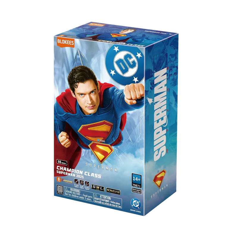 Blokees 75671 Champion Class DC Comics Superman 2025 Plastic Model Kit