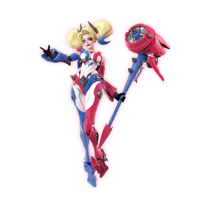 Blokees 75674 Champion Class DC Comics Harley Quinn Plastic Model Kit