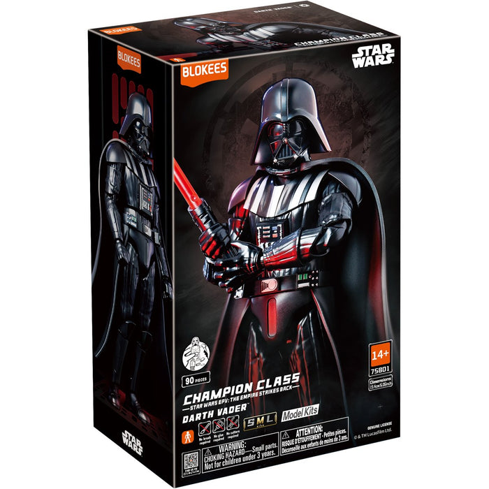 Blokees 75801 Champion Class Star Wars: The Empire Strikes Back™ Darth Vader™ Plastic Model Kit
