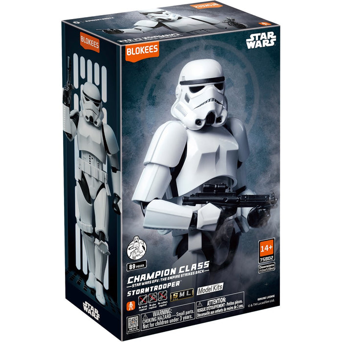 Blokees 75802 Champion Class Star Wars: The Empire Strikes Back Stormtrooper™ Plastic Model Kit