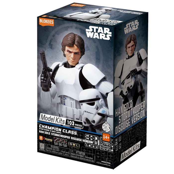 Blokees 75803 Champion Class Star Wars: A New Hope™ Han Solo™ Stormtrooper™ Plastic Model Kit