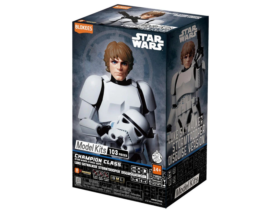 Blokees 75804 Champion Class Star Wars: A New Hope™ Luke Skywalker™ Stormtrooper™ Plastic Model Kit