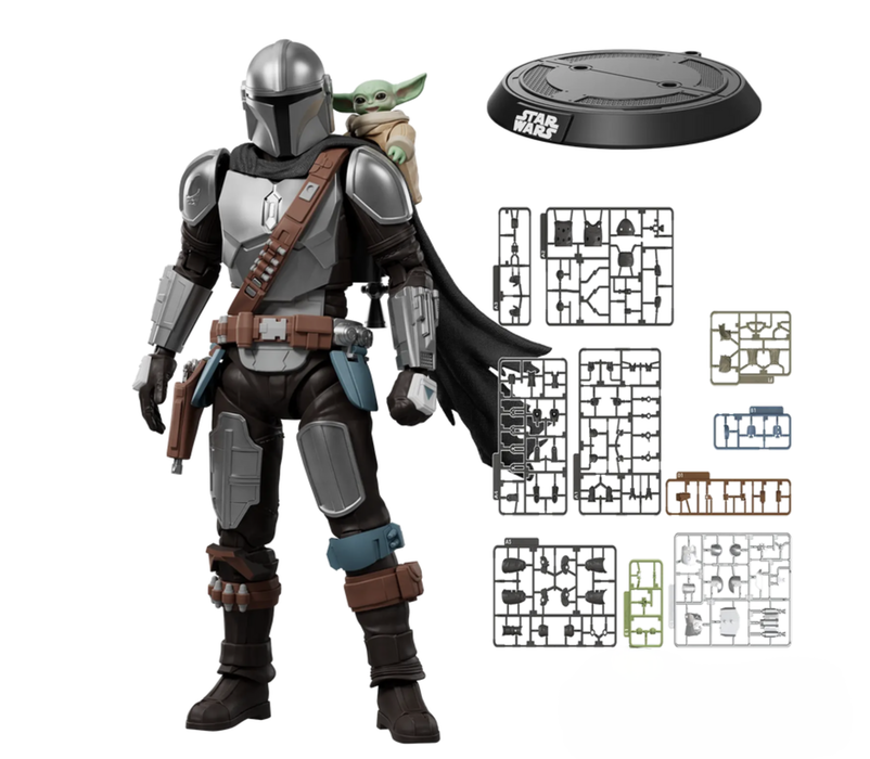 Blokees 75805 Champion Class Star Wars: The Mandalorian & Grogu Din Djarin & Grogu Plastic Model Kit