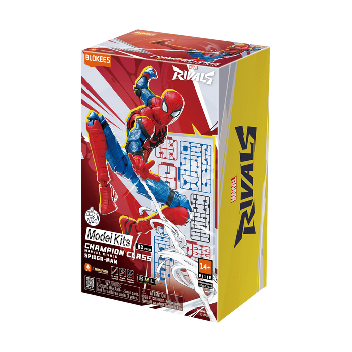 Blokees 81118 Champion Class Marvel Rivals Spider-Man Plastic Model