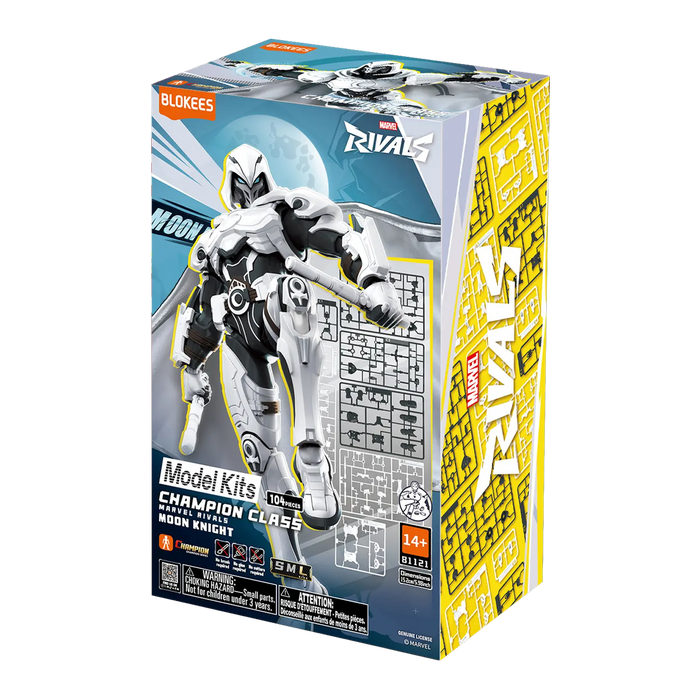 Blokees 81121 Blokees Marvel Champion Class Marvel Rivals Moon Knight Plastic Model