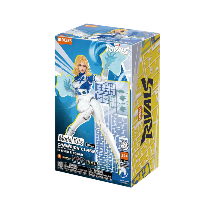 Blokees 81122 Champion Class Marvel Rivals Invisible Woman Plastic Model Kit