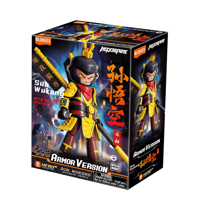 BLOKEES 85046 Hero Infinity: Armor Version 28 Dharma-Aspect Sun Wukong 2.0