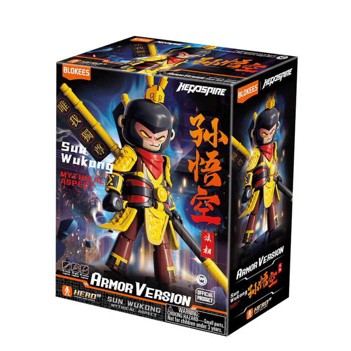 BLOKEES 85046 Hero Infinity: Armor Version 28 Dharma-Aspect Sun Wukong 2.0