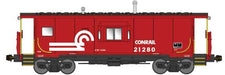 Bluford Shops 40150 N Scale Bay Window Caboose Conrail Shared Assets CR 21280