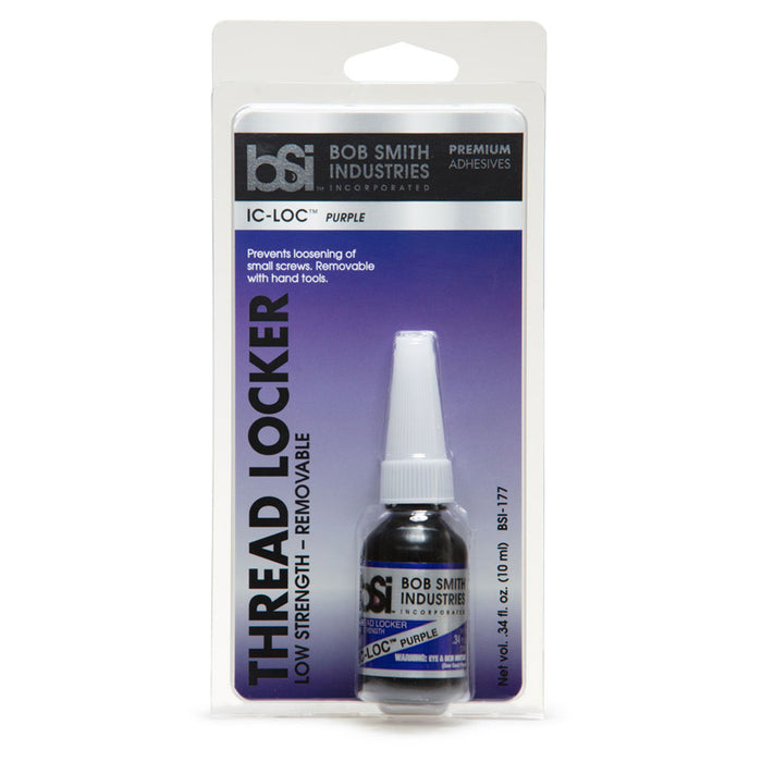 Bob Smith Industries 177 IC-LOC Purple Low Strength Thread Locker 10ml