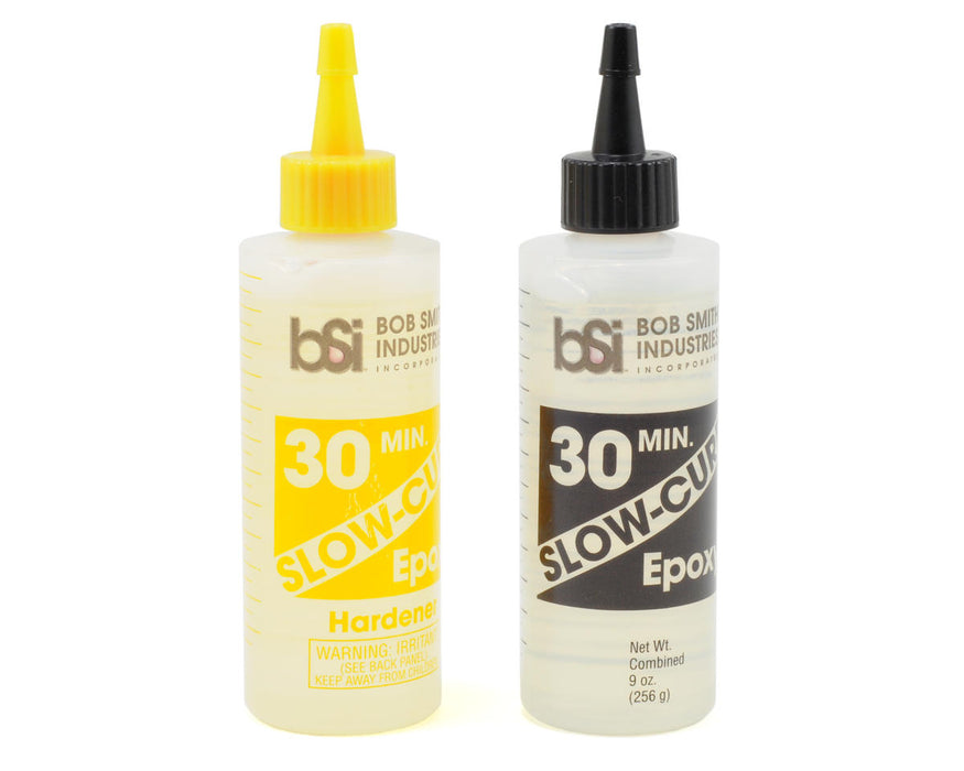 Bob Smith Industries 206 Slow-Cure 30 Minute 2 Part Epoxy 9oz