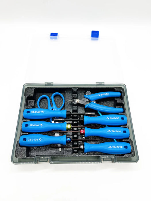 Bold RC 10000 10 Piece Trail Pack Tool Set with Storage Box and Tray