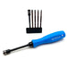Bold RC 10630 1/4" Quick Drive Hex & Nut Driver 6 Piece Tool Set with Handle for 1/8 RC Cars