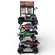 Bold RC 2500 RC Car and Truck 4 Tier Display Stand