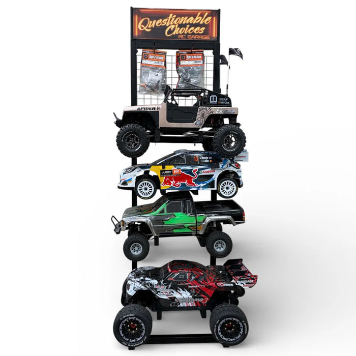 Bold RC 2500 RC Car and Truck 4 Tier Display Stand
