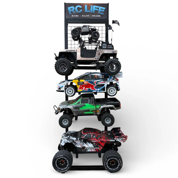 Bold RC 2500 RC Car and Truck 4 Tier Display Stand