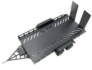 Bold RC 5000 1/10 Scale Full Metal Trailer with LED Lights (Black)