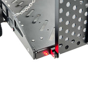 Bold RC 5000 1/10 Scale Full Metal Trailer with LED Lights (Black)