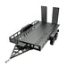 Bold RC 5000 1/10 Scale Full Metal Trailer with LED Lights (Black)