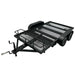 Bold RC 5010 1/10 Scale Full Metal Car Hauler Trailer with LED Lights (Black)