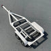 Bold RC 5100 1/10 Scale Fully Adjustable Metal Boat Trailer with LED Lights (White)
