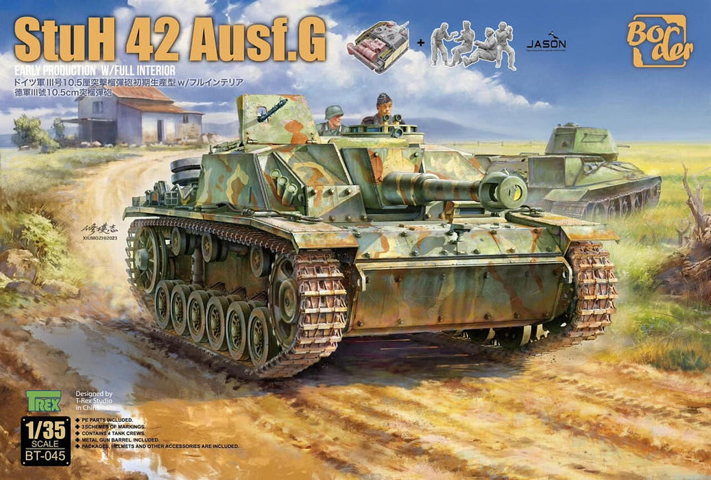 Border Models BT-045 1/35 StuH 42 Ausf. G Early Prod. with Interior Model Kit