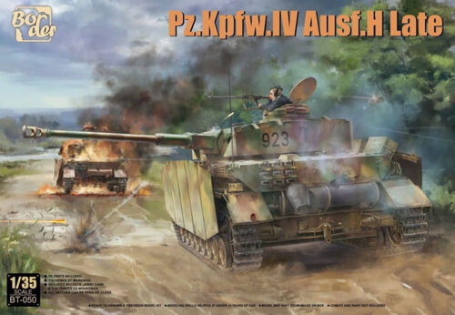 Border Models BT-050 1/35 Panzer Pz.Kpfw.IV Ausf.H Late Prod. Model Kit