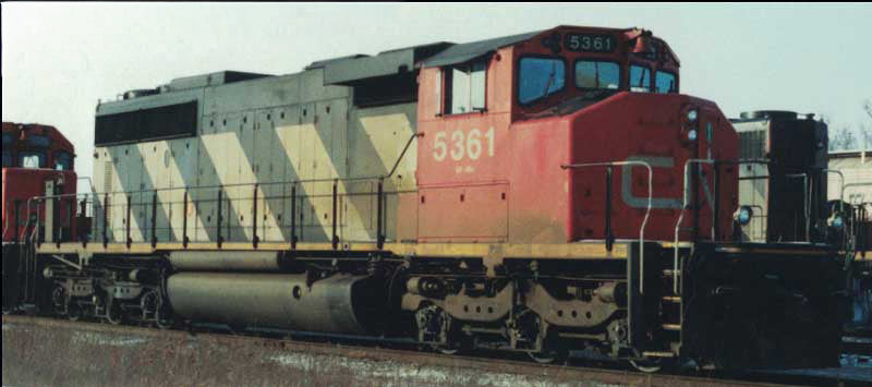 Bowser HO Scale GMD SD40-2W Canadian National CN
