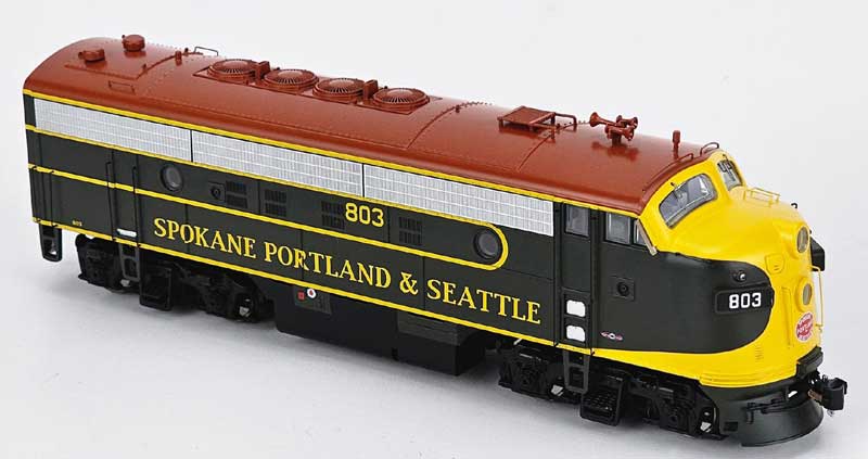 Bowser 24584 HO Scale EMD F7A Diesel Spokane, Portland & Seattle SP&S 804 DCC & Sound