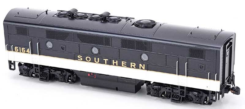 Bowser 24593 HO Scale EMD F7B Diesel Southern Railway 6164 - DC (Tuxedo Scheme)