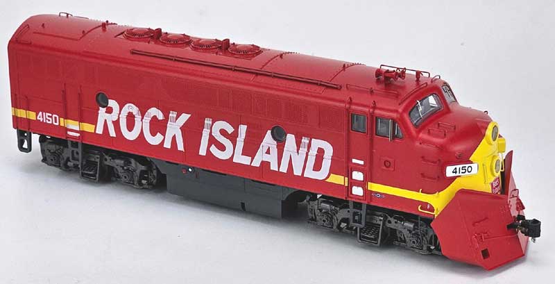 Bowser 24598 HO Scale EMD F9AM Diesel Rock Island 4150 - DC (with Snowplow)