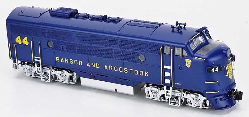 Bowser 24609 HO Scale EMD F3A Diesel Bangor & Aroostook BAR 44 - DC