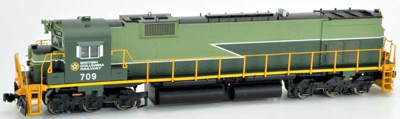 Bowser 24856 HO Scale MLW M630 Diesel British Columbia Railway 709 DCC & Sound