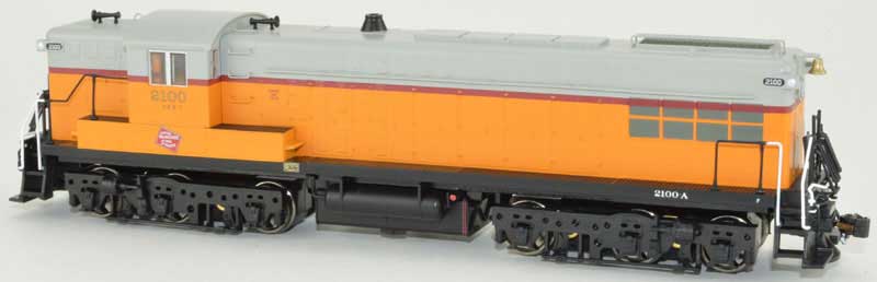 Bowser 25103 HO Scale Baldwin AS616 Diesel Milwaukee Road 2100 DCC & Sound