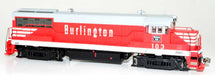 Bowser 25131 HO Scale GE U25B Diesel Burlington CB&Q 100 - DC