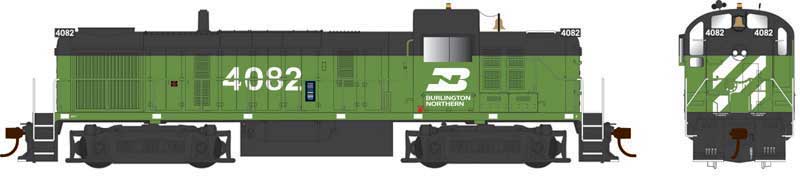 Bowser 25188 HO Scale ALCo RS-3 Diesel Locomotive Burlington Northern BN 4081  DCC & Sound