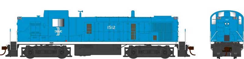 Bowser 25189 HO Scale ALCo RS-3 Diesel Locomotive BM 1512